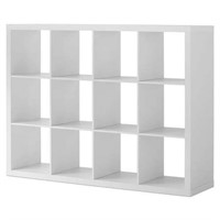 BH & Gardens 12-Cube Storage Organizer  White