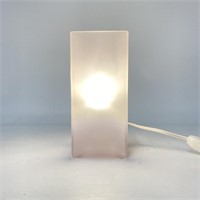 IKEA Purple Frosted Table Lamp