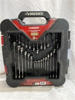 Husky SAE/Metric Combination/Stubby Wrench Set (34
