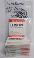 (60) Winchester 209 primers for shot shells.
