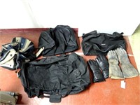 Assorted Bags and 2 Pairs of Gloves