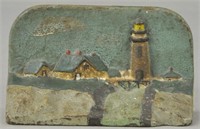 LIGHTHOUSE SCENE DOORSTOP