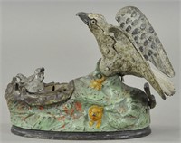 EAGLE & EAGLETTS MECHANICAL BANK