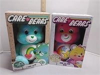 X2 NEW Care Bears plush toys