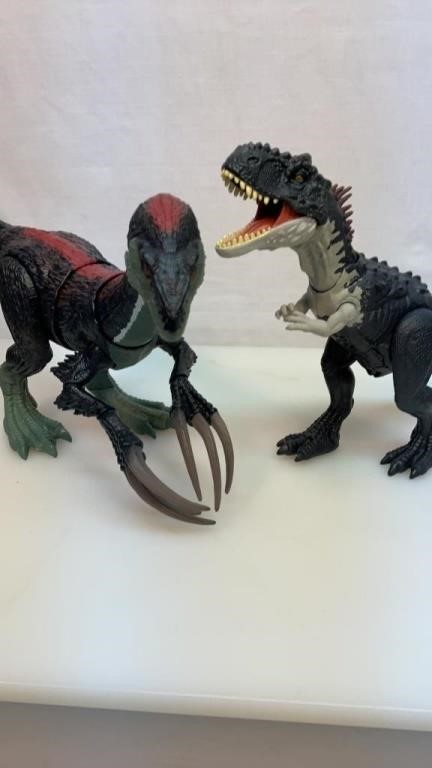 Dinosaurs battery operated