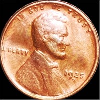 1925-D Lincoln Wheat Penny CLOSELY UNC