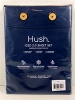 NEW Hush Iced 2.0 Sheet Navy Set Queen
