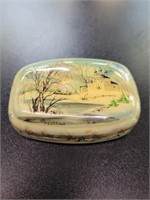 Vintage foreign pill box