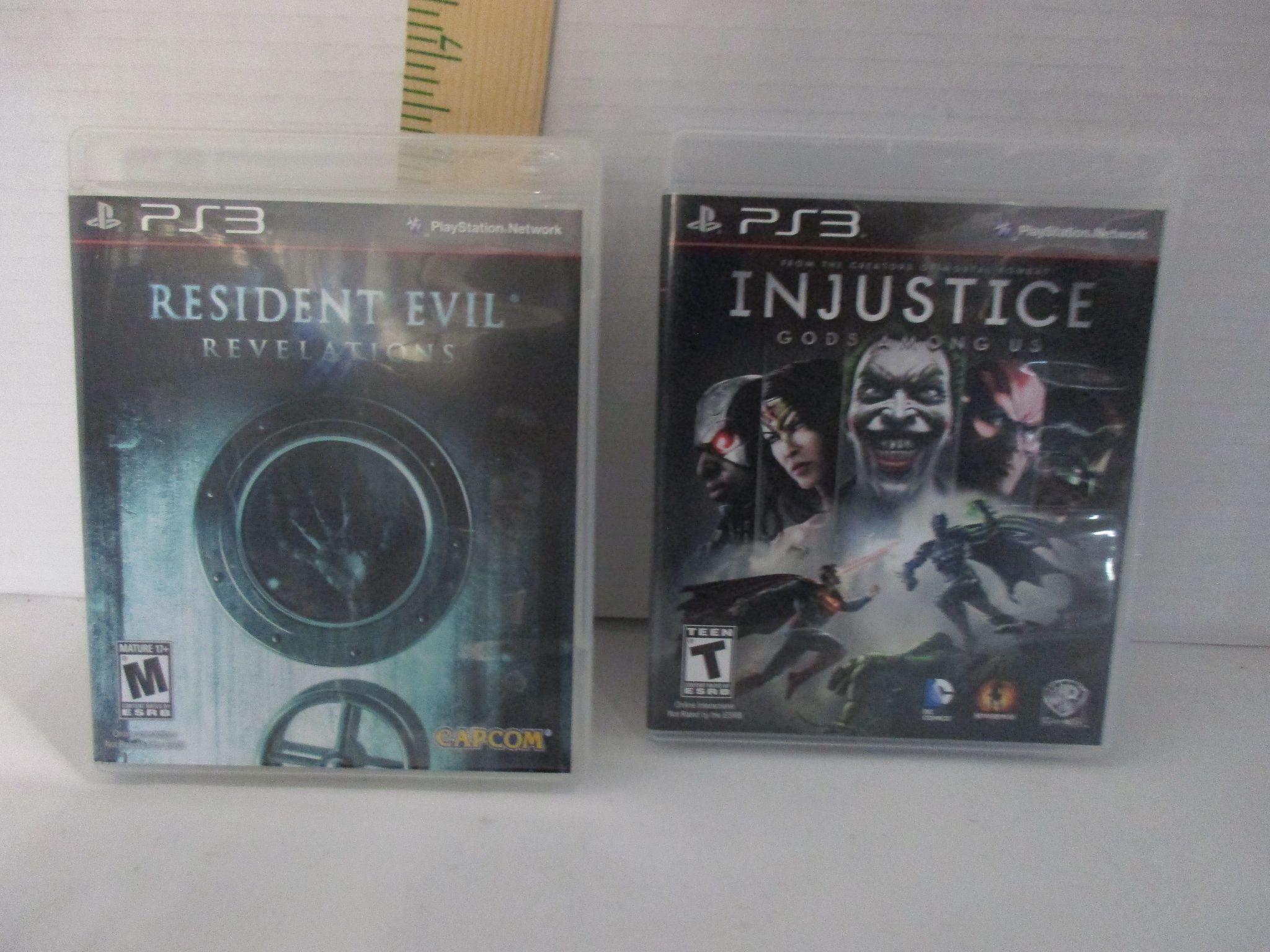 GAMES PS3 Resident Evil & Injustice