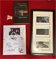 Blade Runner Signed Script, Book & Pictures