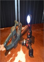 CORDLESS DRILL , LIGHT , HEDGE TRIMMER (CORDED)