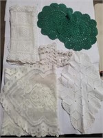 Assorted Laced Linens