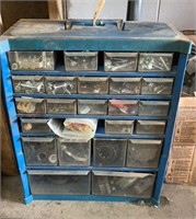 Parts Bin with Contents (screws washers and