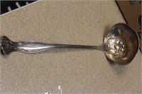 Ornate Silverplate Ladle
