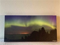 Northern Lights Canvas Print - Signed