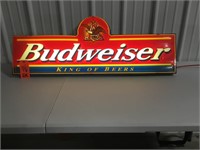 lighted Budweiser 42 1/2" works