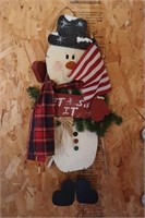 Hanging Snowman Décor