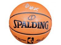 Hand-Signed Jalen Brunson Game Ball Series B-Ball