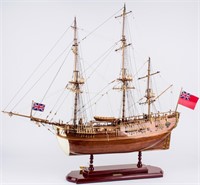 HMS Endeavour British Royal Navy Ship Model