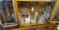 Glassware & Crystal in Hutch