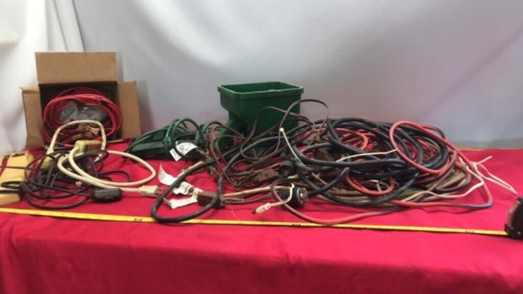 Surge Protectors, Extension Cords, Jumper Cables,