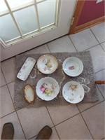 Box of vintage dishes and bowls