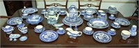 Mixed Group of 100 Pieces + Blue Willow China