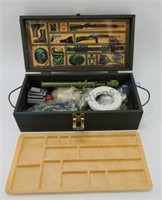 GI Joe wooden foot locker and accessories