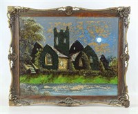 Victorian Reverse Painting