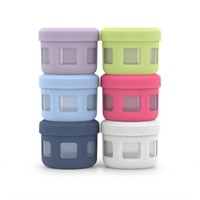 Ello 6pk Condiment Food Storage Container Set