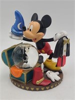 Vtg Mickey Mouse Disney Clothes Trunk Snow Globe