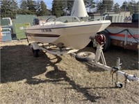 Forester boat w/Mercury 500 motor