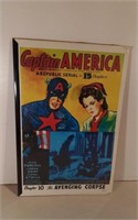 Captain America Miniature Movie Poster 11.25x17"