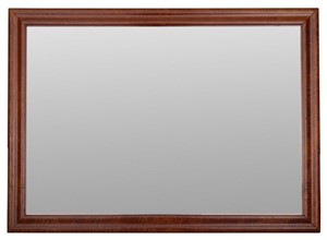 American Stained Maple Ogee Mirror, 20th C.