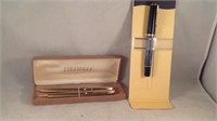 Stratford pens with case and pen