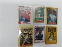 lot of (6) sports cards