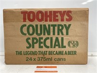 Original TOOHEYS COUNTRY SPECIAL Beer Carton w/-