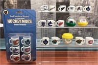 Miniature hockey mugs