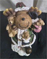 4.5 inch moose with bears