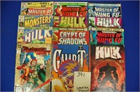 Assorted Mavel Comics Hulk, Kung Fu & Others