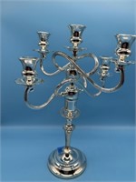 Silverplate Candelabra