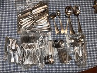 Large Collection of Stainless Korea Flatware