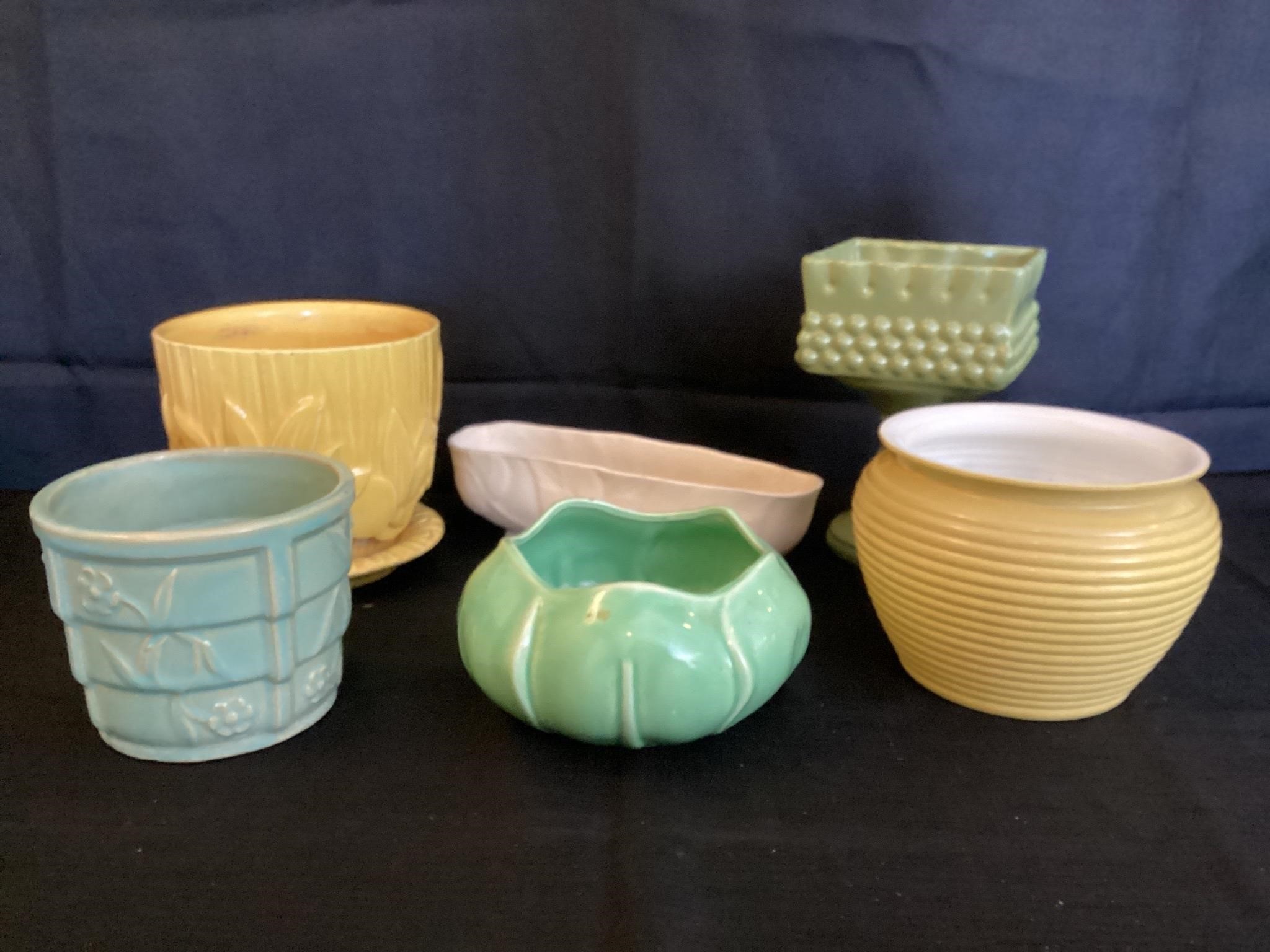 Assorted vases