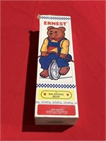 Ernest balancing bear
