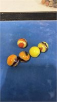 5 11/16”-3/4” marble king marbles mint condition