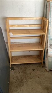Wood shelf 38"X28”X12”