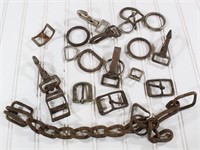 Vintage Harness Snaps & Buckles