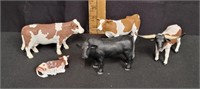 Lot of Cow Figures