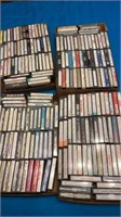 8 flats vintage cassette tapes