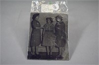 Metal Photo Plate for Girl Scouts 1946